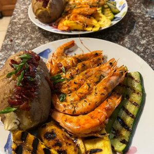 Grilled Prawns