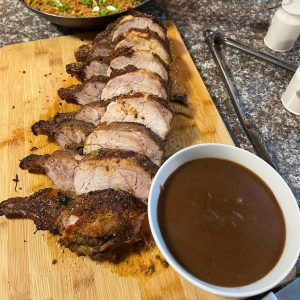 Pork chops tamarindo sauce