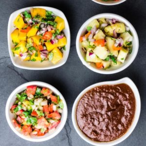 Sauces and dressings pico de gallo